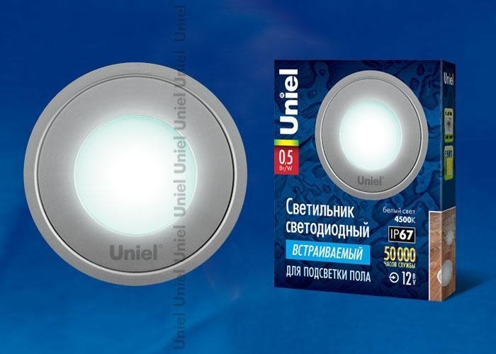Ландшафтный светильник (08937) Uniel 4500K ULE-R06-0,5W/NW